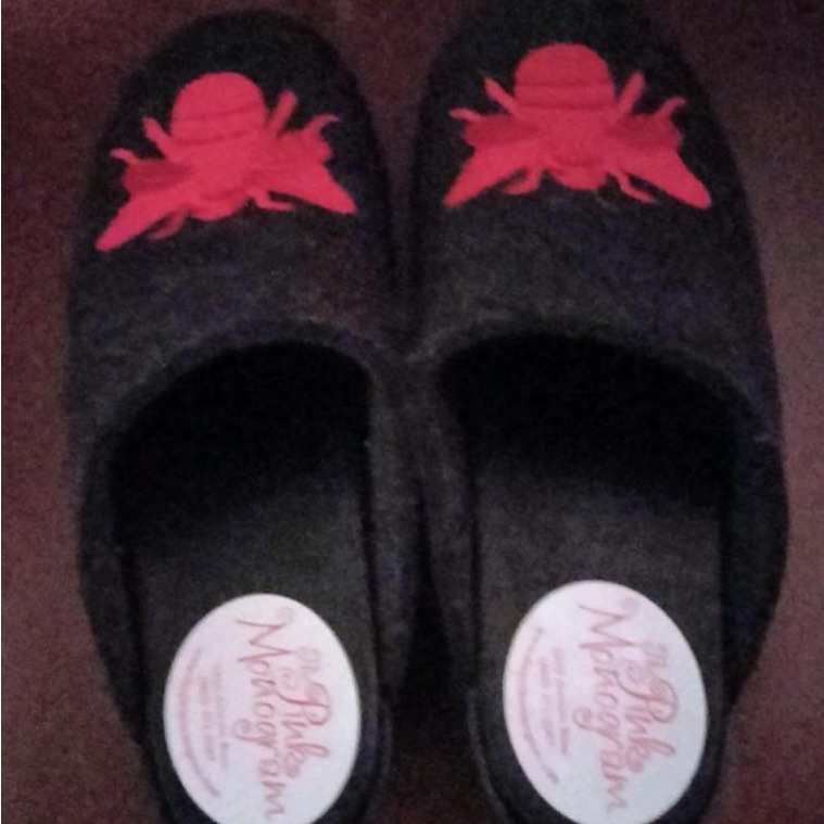 Pink Monogram Clogs